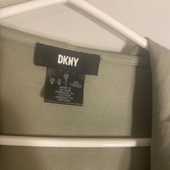 DKNY Olive Utility Windbreaker Jacket - Picture 3 of 3